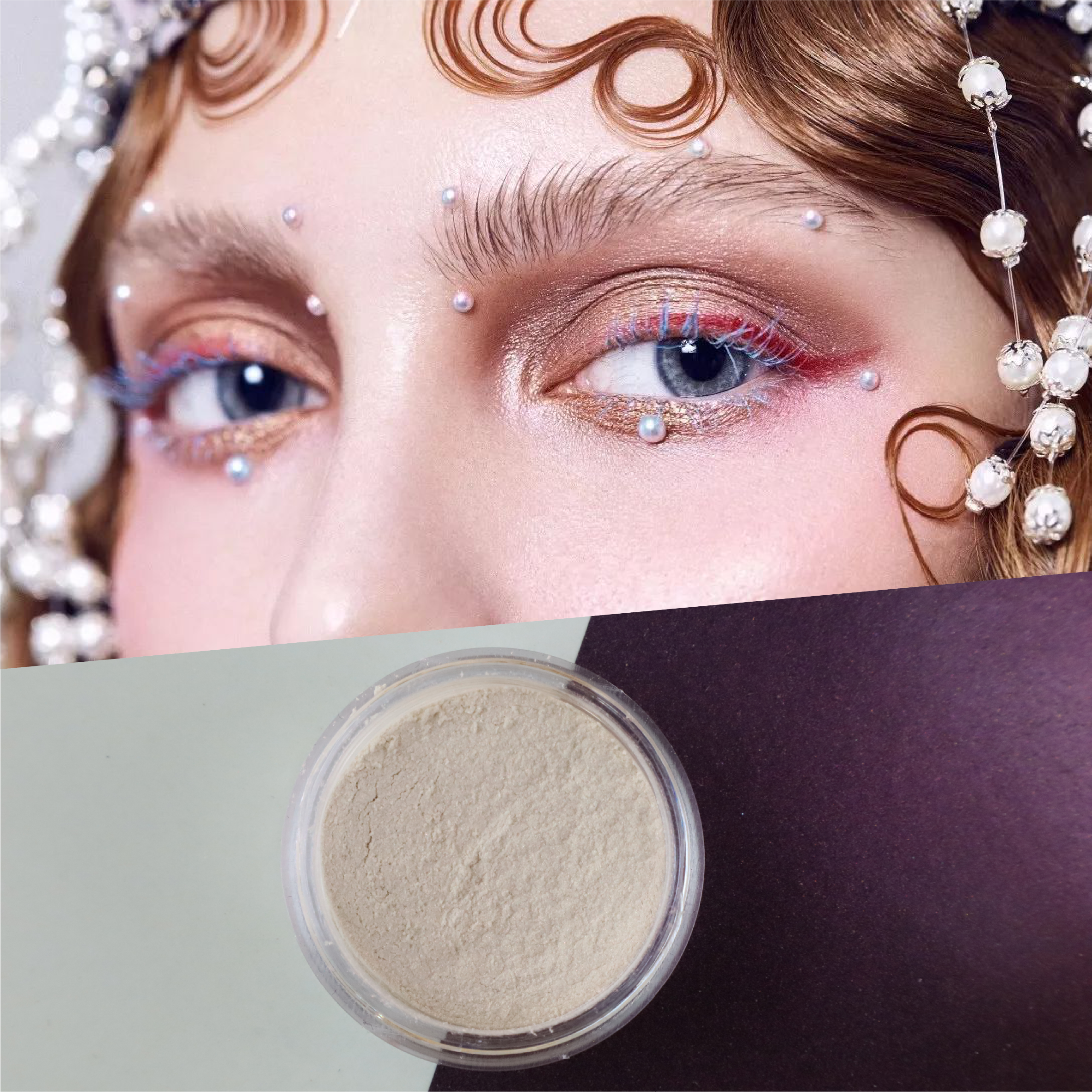 Interferență naturală Pigment perlent