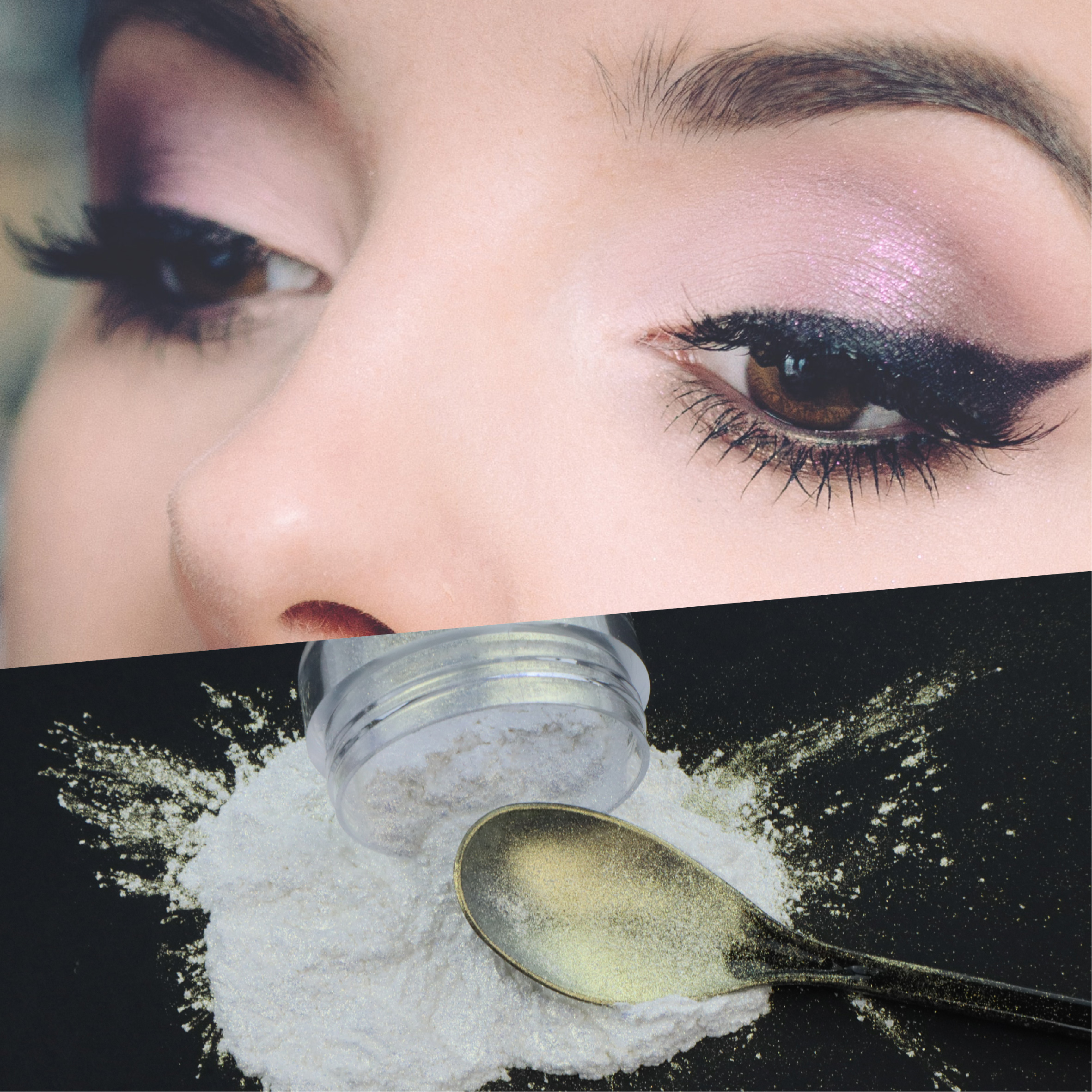 Pigment perlat de crom ridicat